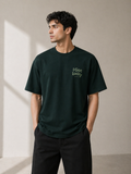 I GOT LUCKY OVERSIZED GREEN  T-SHIRT 1401