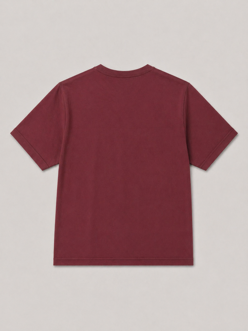 FOREVER DENIM OVERSIZED MAROON T-SHIRT 1404