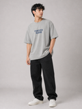 FOREVER DENIM OVERSIZED GREY T-SHIRT 1404