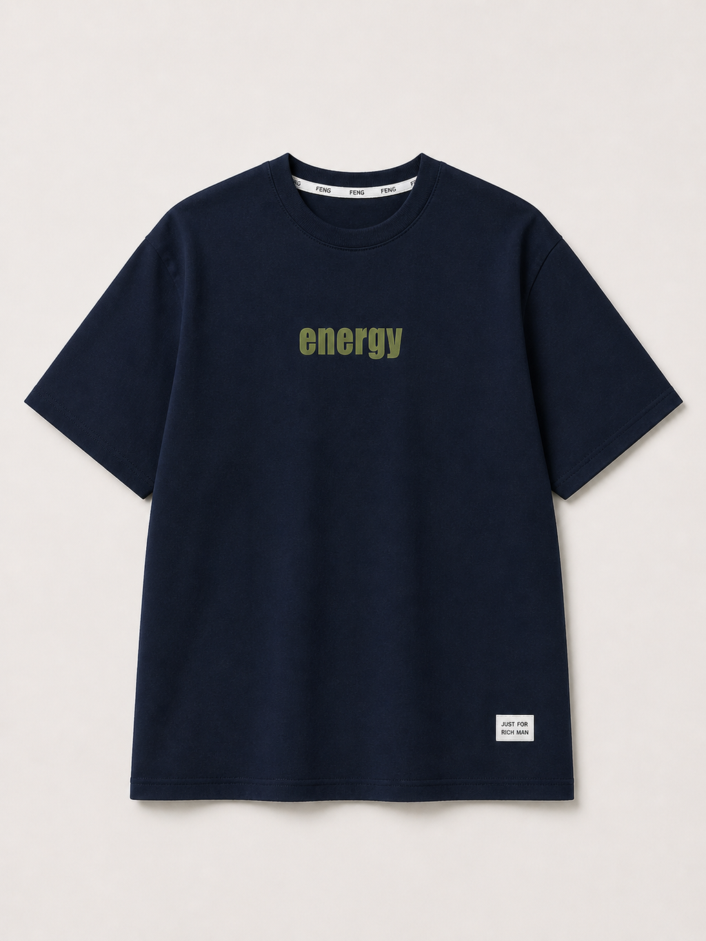 ENERGY OVERSIZED NAVY T-SHIRT 1406