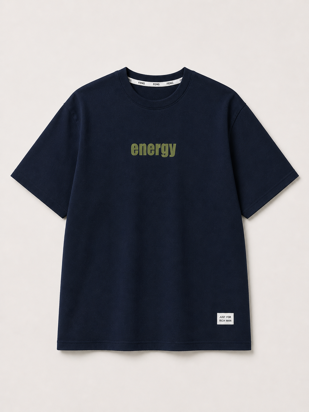 ENERGY OVERSIZED NAVY T-SHIRT 1406