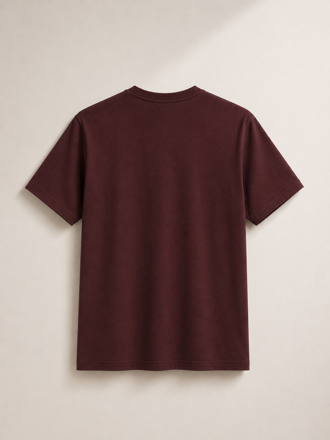 ANSALPIC NORMAL FIT MAROON T-SHIRT 1409