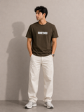SOMETIMES NORMAL FIT COFFEE T-SHIRT 1414