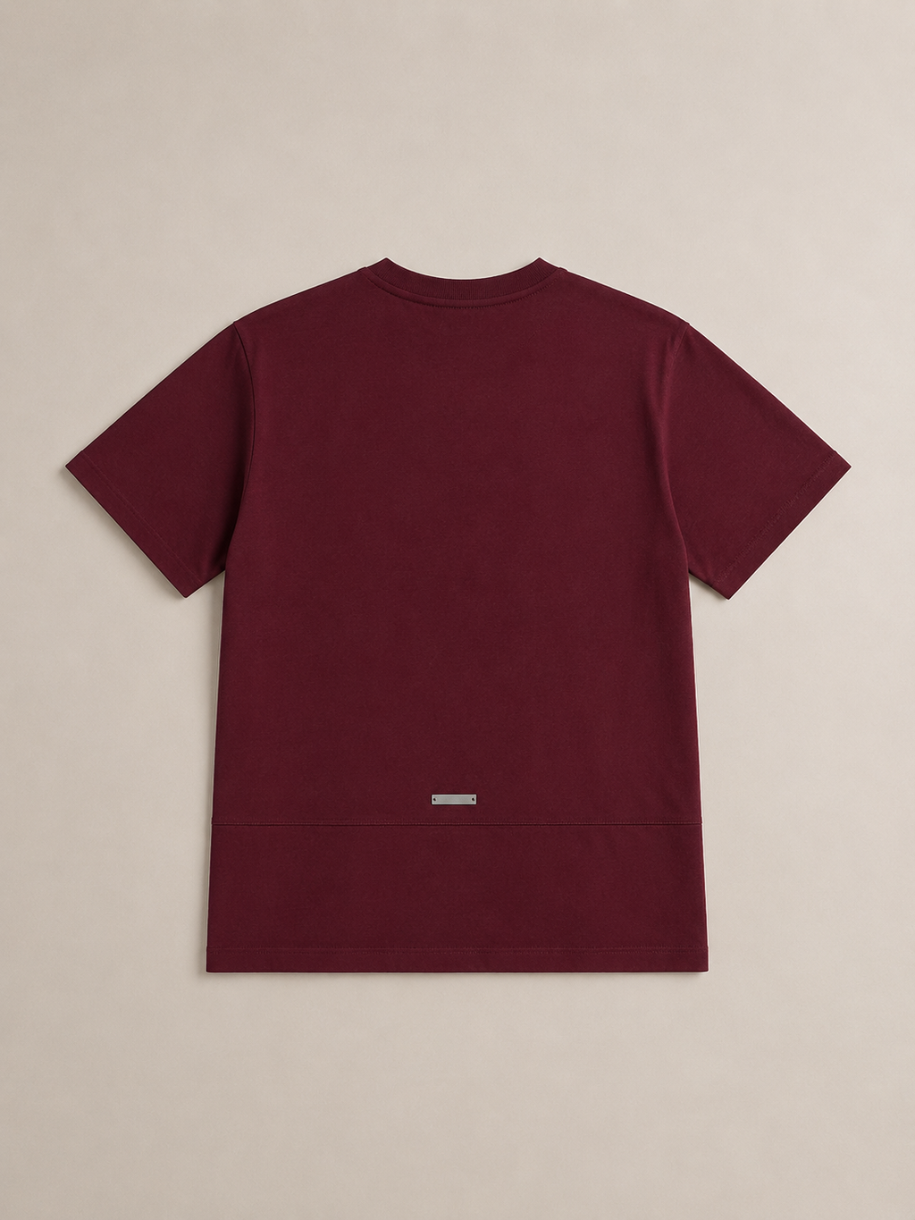 SOMETIMES NORMAL FIT MAROON T-SHIRT 1414