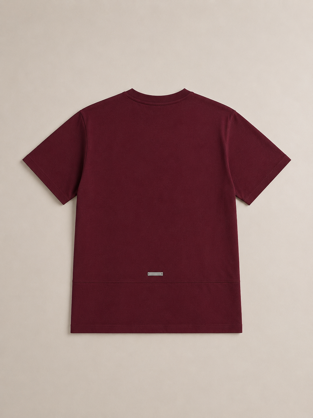 SOMETIMES NORMAL FIT MAROON T-SHIRT 1414