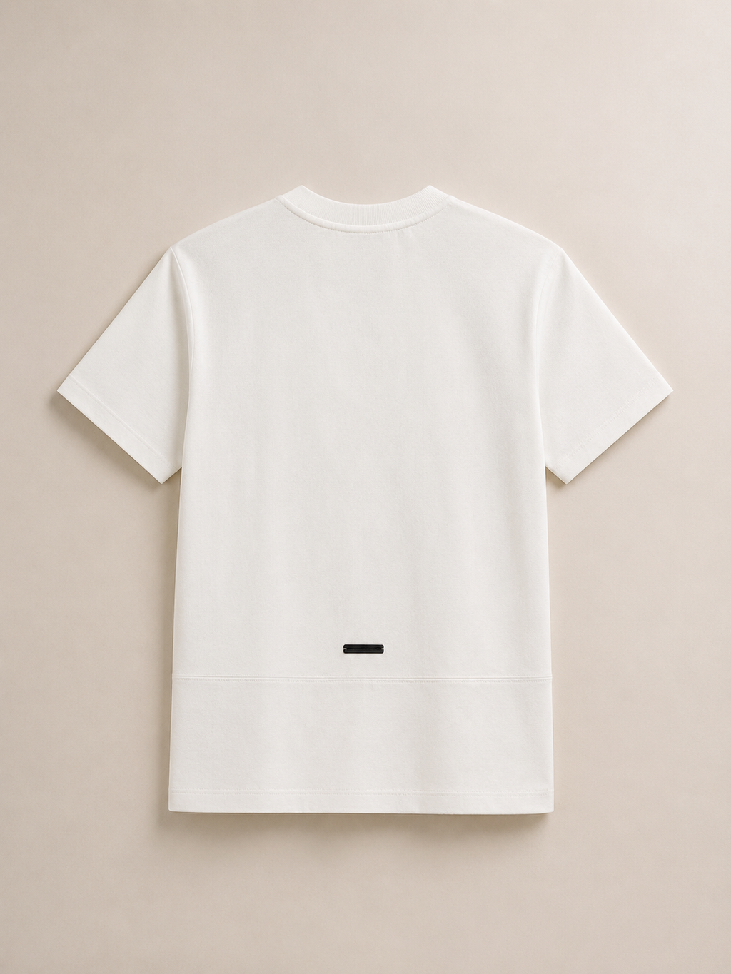 SOMETIMES NORMAL FIT WHITE T-SHIRT 1414