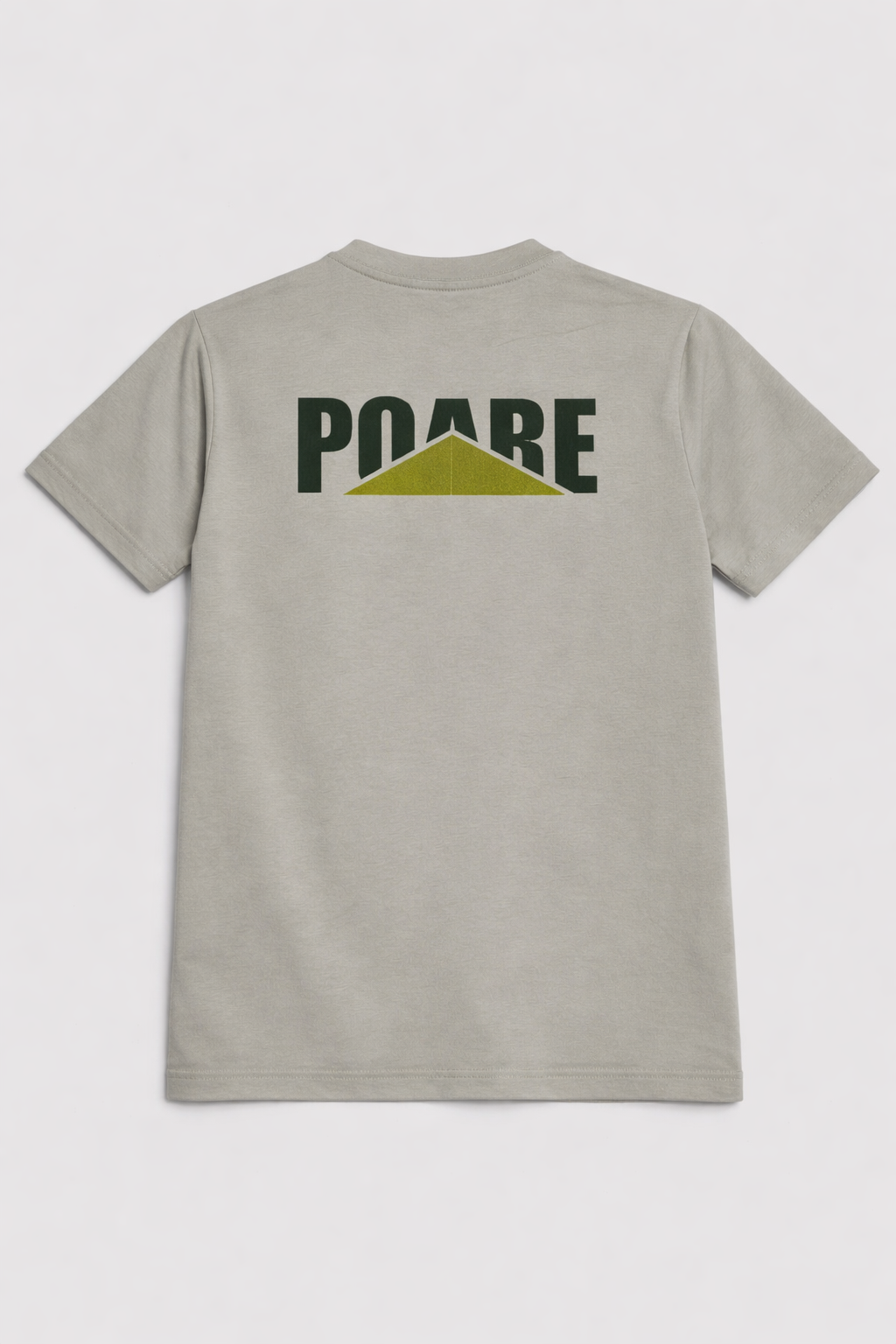 POARE NORMAL FIT GREY T-SHIRT 1417
