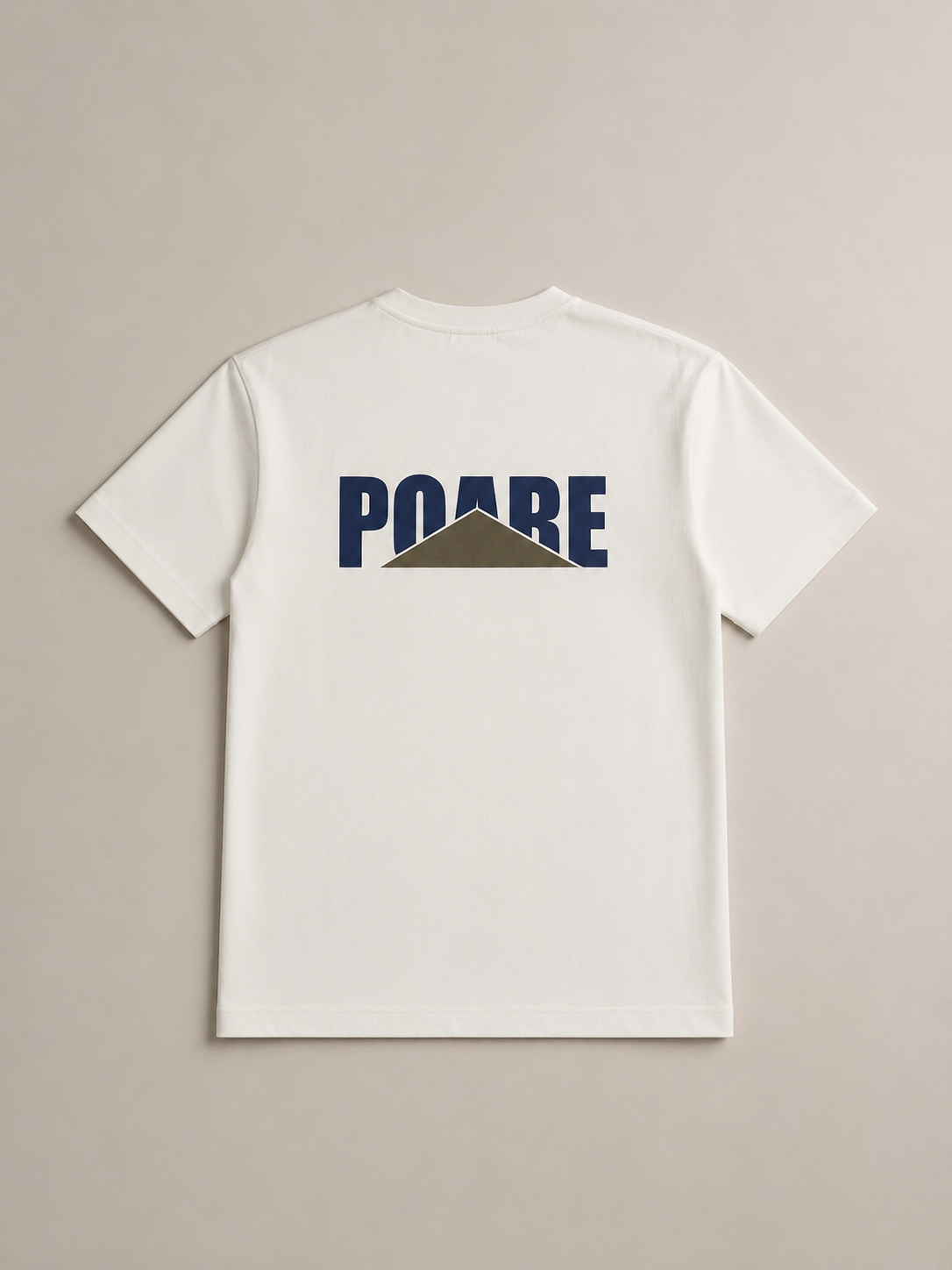 POARE NORMAL FIT WHITE T-SHIRT 1417