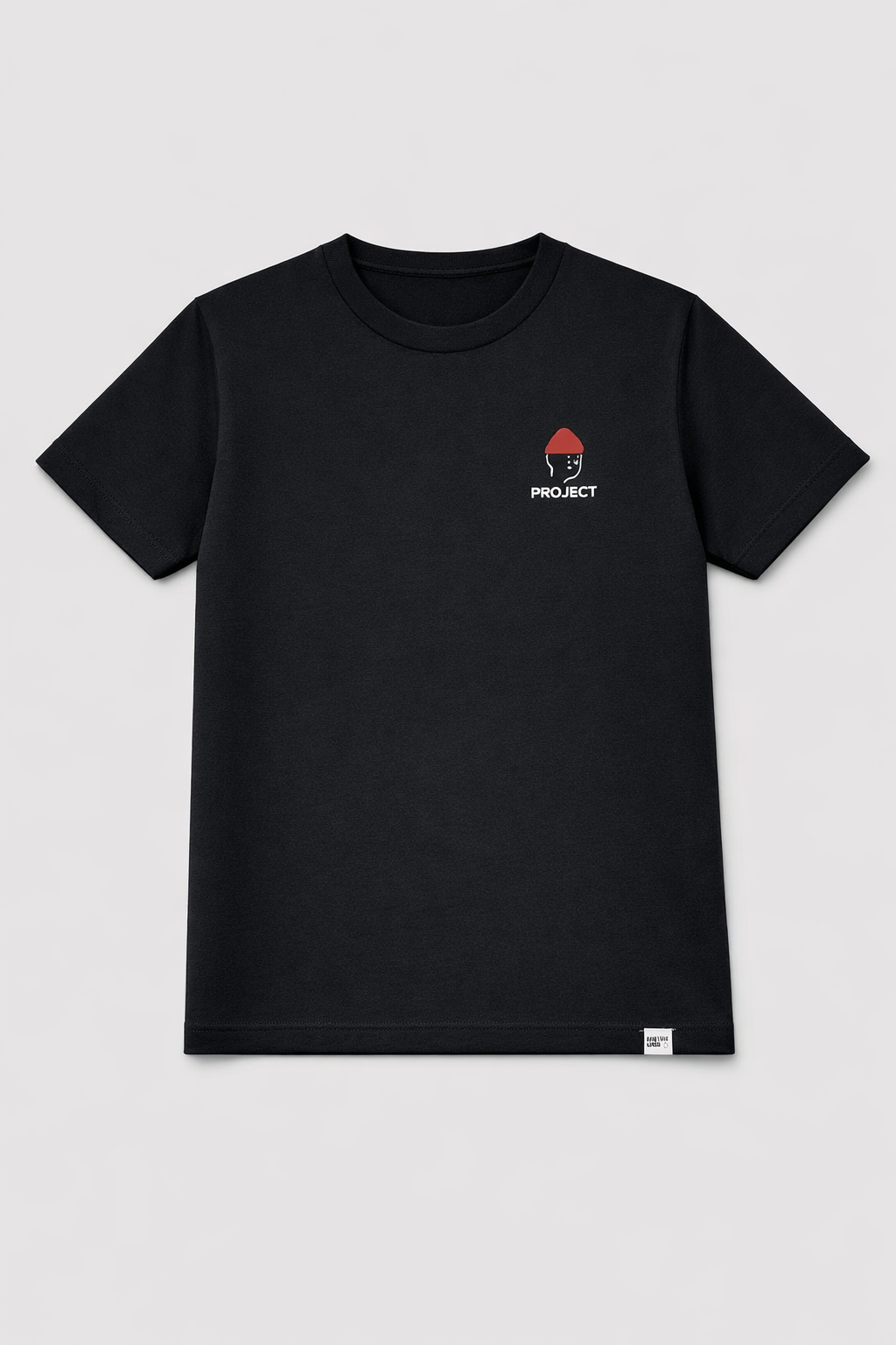 PROJEKT NORMAL FIT BLACK T-SHIRT 1421