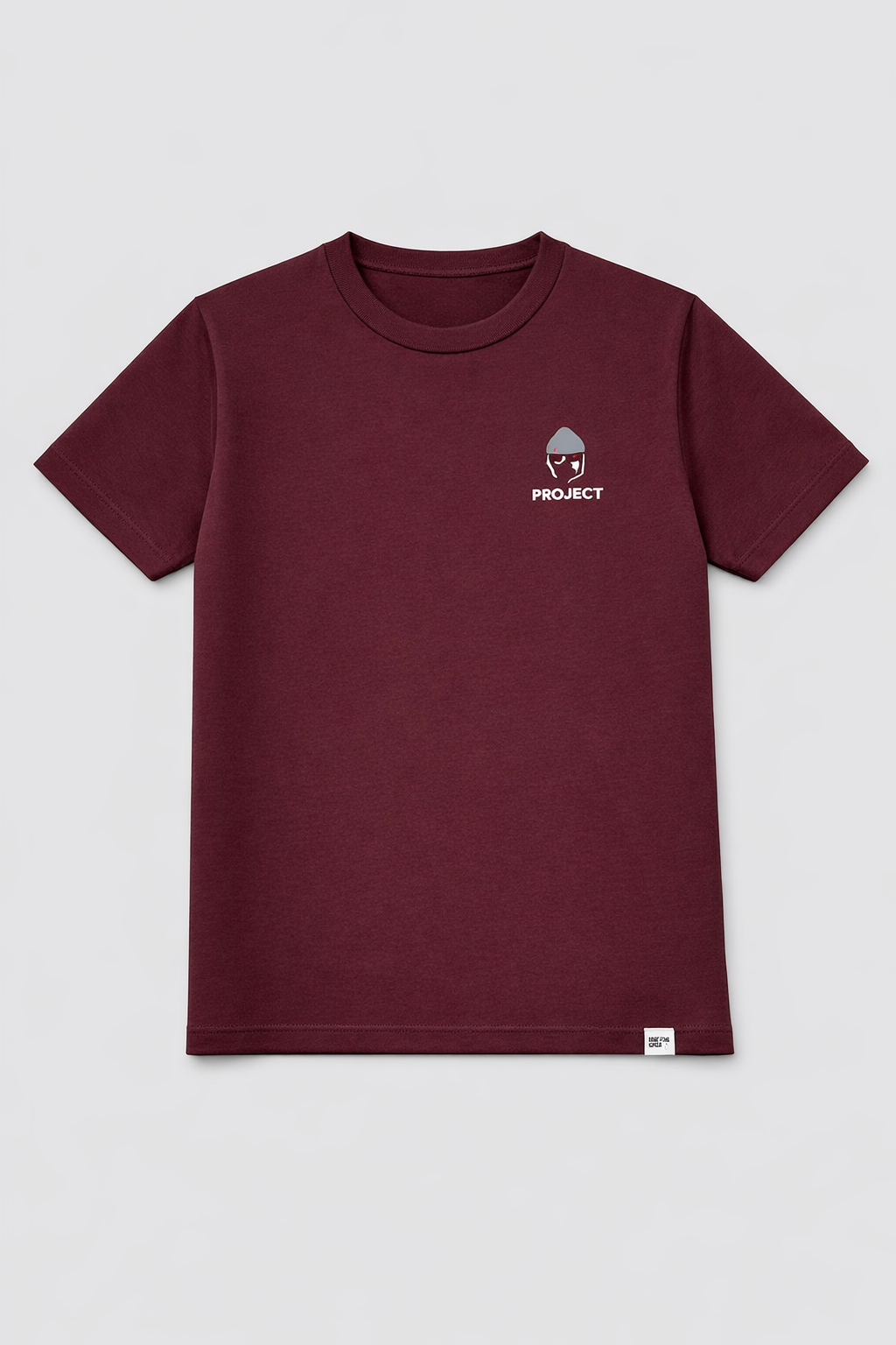 PROJEKT NORMAL FIT MAROON T-SHIRT 1421