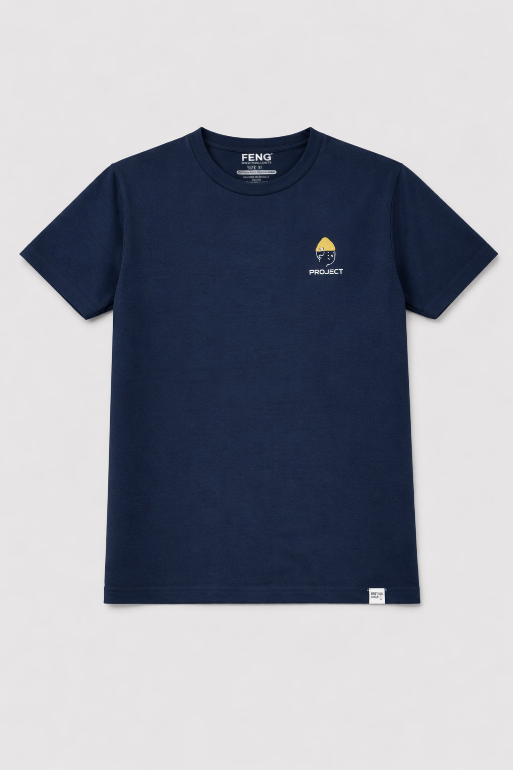 PROJEKT NORMAL FIT NAVY T-SHIRT 1421