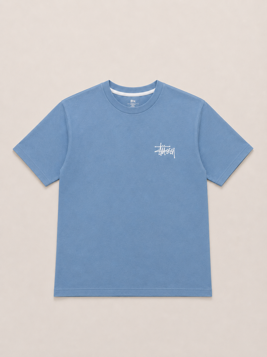 AMSOL OVERSIZE FIT BABY BLUE T-SHIRT 1422