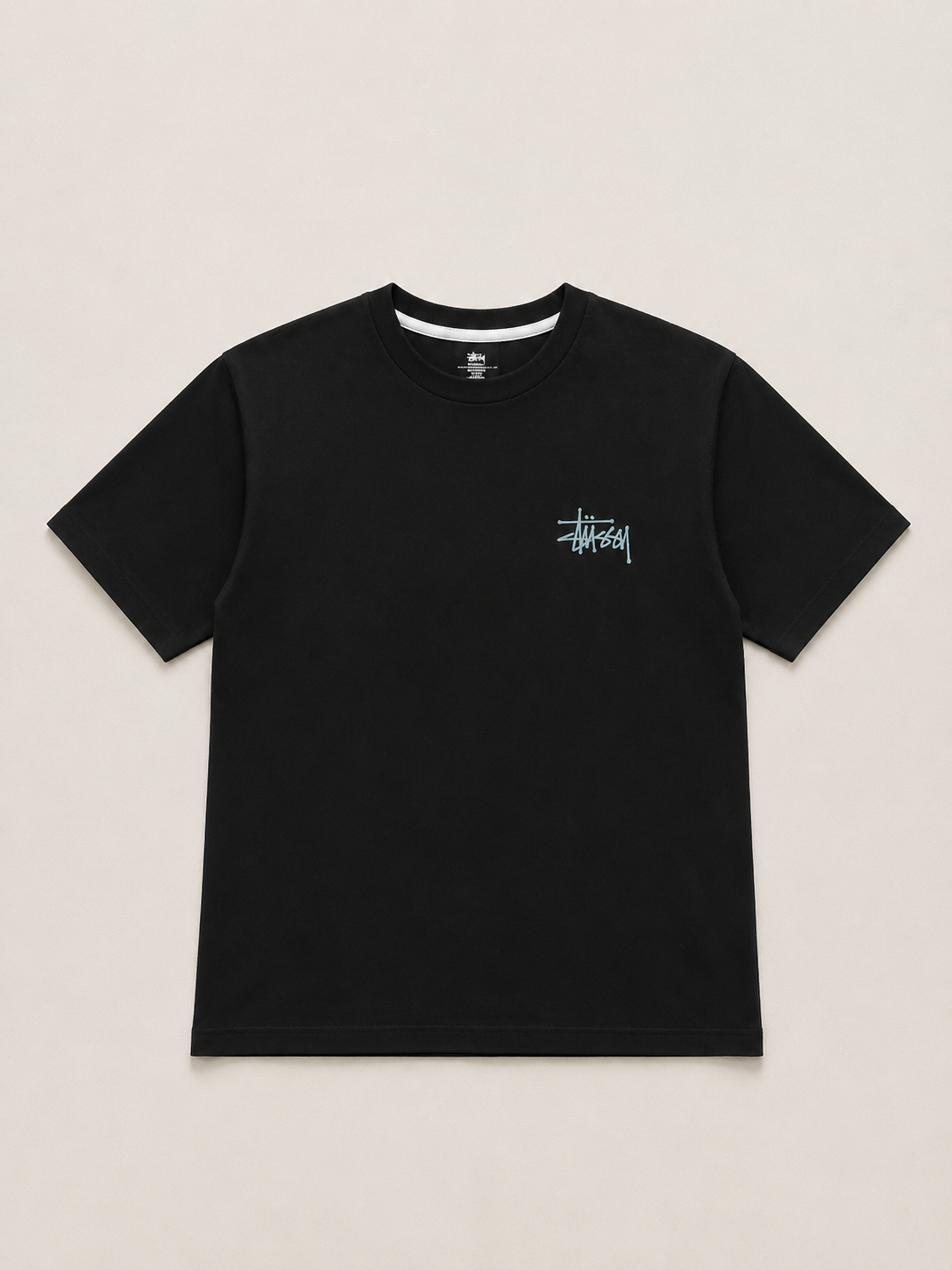 AMSOL OVERSIZE FIT BLACK T-SHIRT 1422