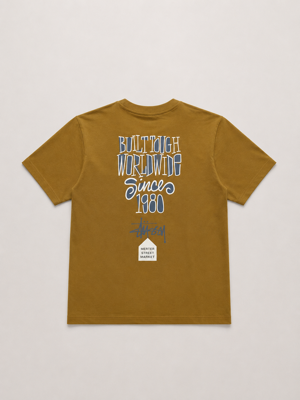 AMSOL OVERSIZE FIT MUSTARD T-SHIRT 1422