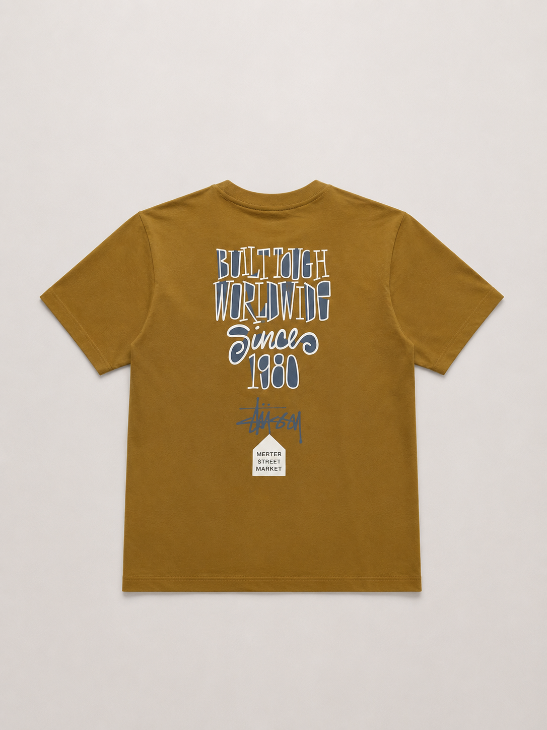 AMSOL OVERSIZE FIT MUSTARD T-SHIRT 1422
