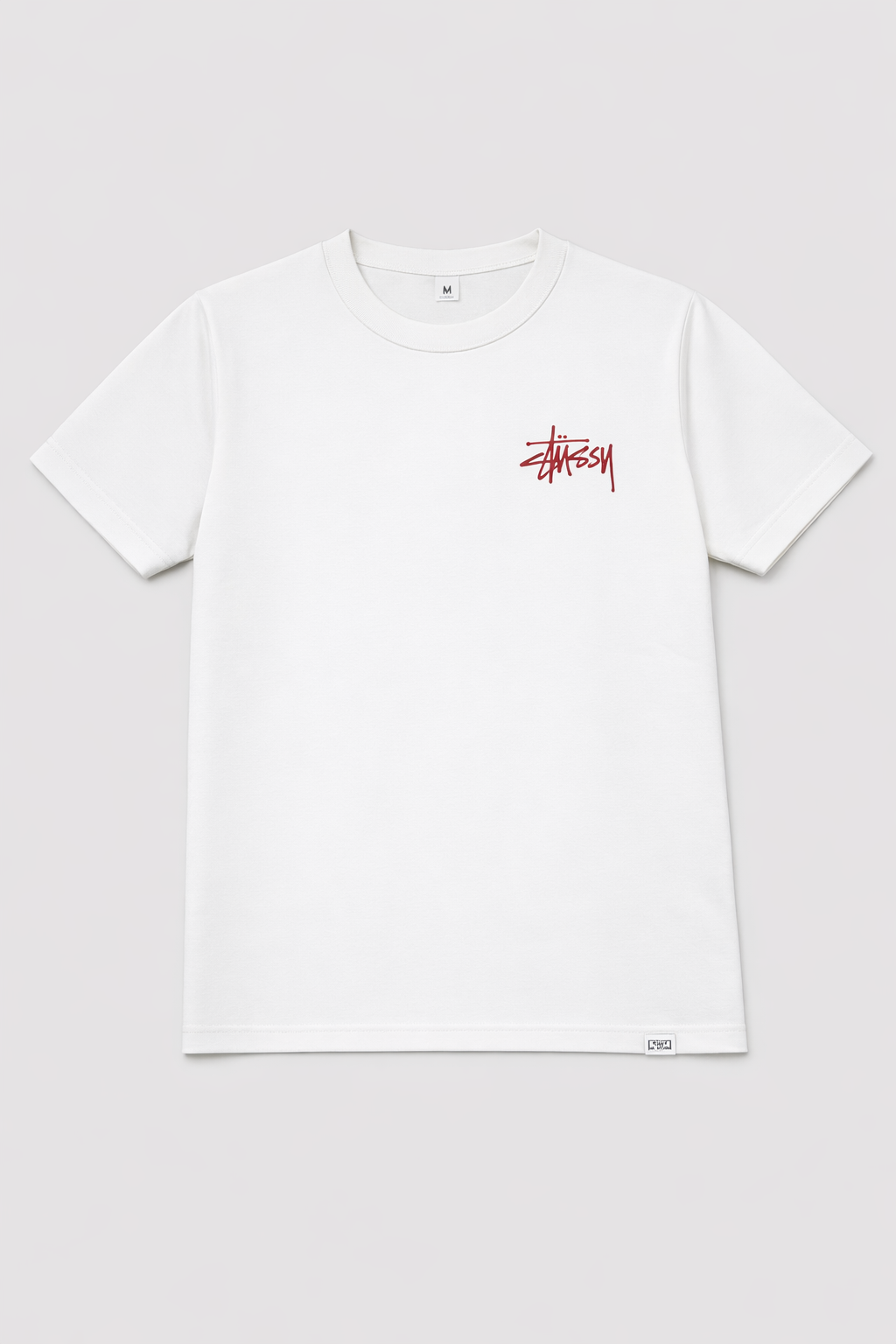 AMSOL OVERSIZE FIT WHITE T-SHIRT 1422