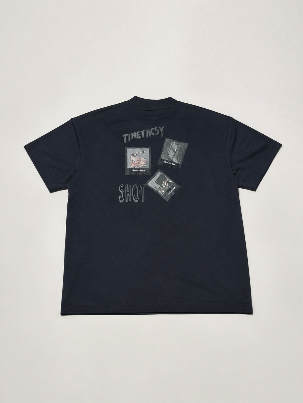 ATMOSPHERE OVERSIZE FIT DARK NAVY T SHIRT 1423