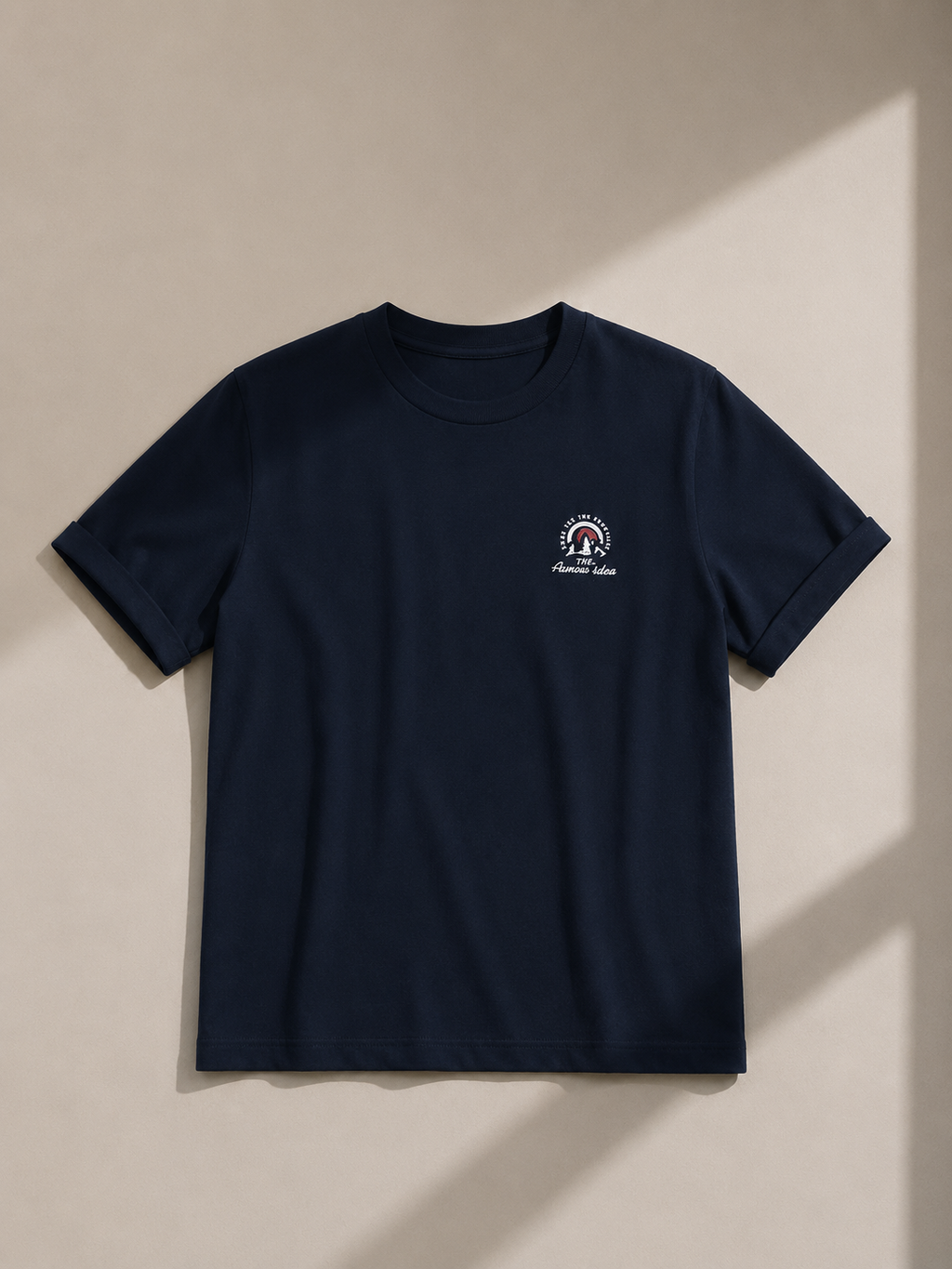 AMION SHOW NORMAL FIT DARK NAVY T-SHIRT 1424
