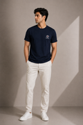 AMION SHOW NORMAL FIT DARK NAVY T-SHIRT 1424