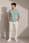 AMION SHOW NORMAL FIT PISTACIO T-SHIRT 1424