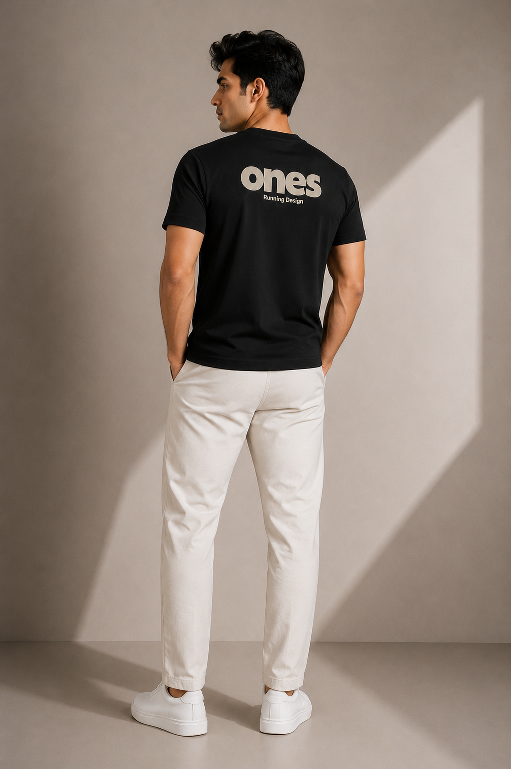 ANN NORMAL FIT BLACK T SHIRT 1425