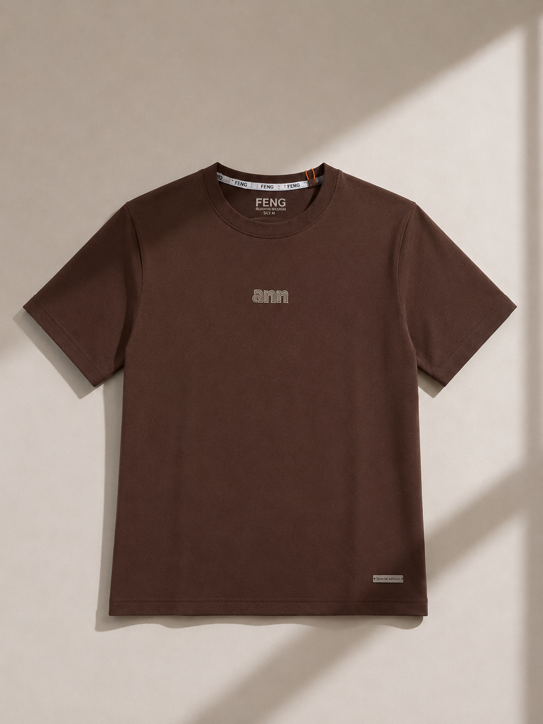 ANN NORMAL FIT COFFEE T-SHIRT 1425