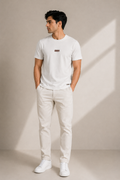 ANN NORMAL FIT OFF WHITE T-SHIRT 1425