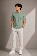 ANN NORMAL FIT PISTACIO T-SHIRT 1425