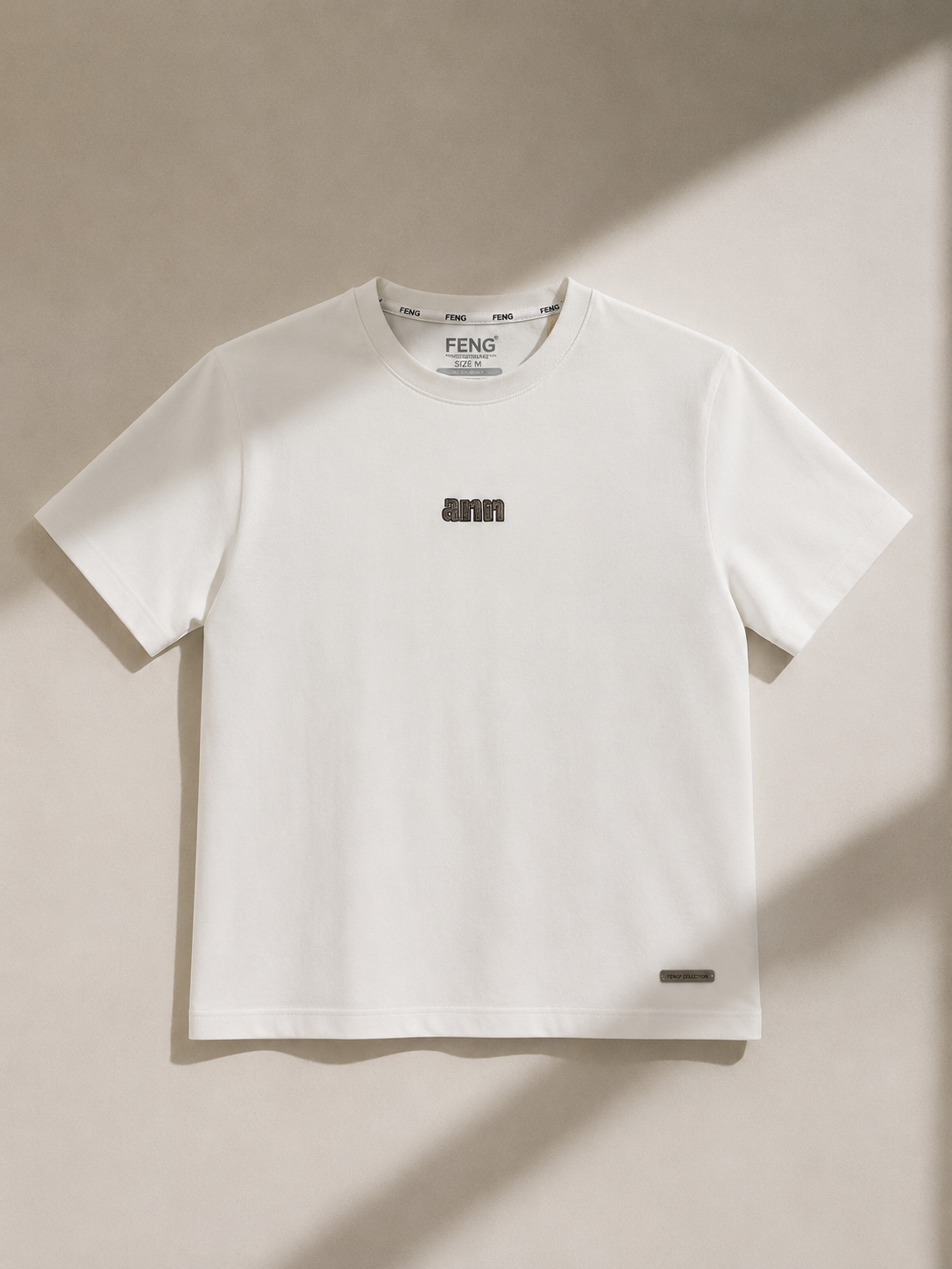 ANN NORMAL FIT WHITE T-SHIRT 1425