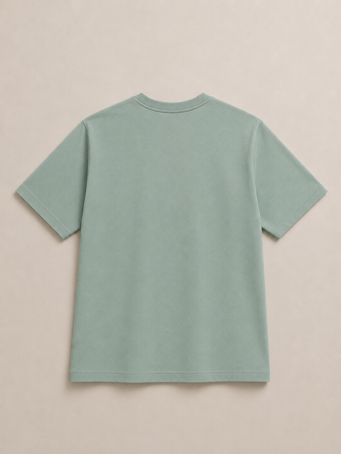 FENG NORMAL FIT LIGHT GREEN BEIGE T-SHIRT 1426
