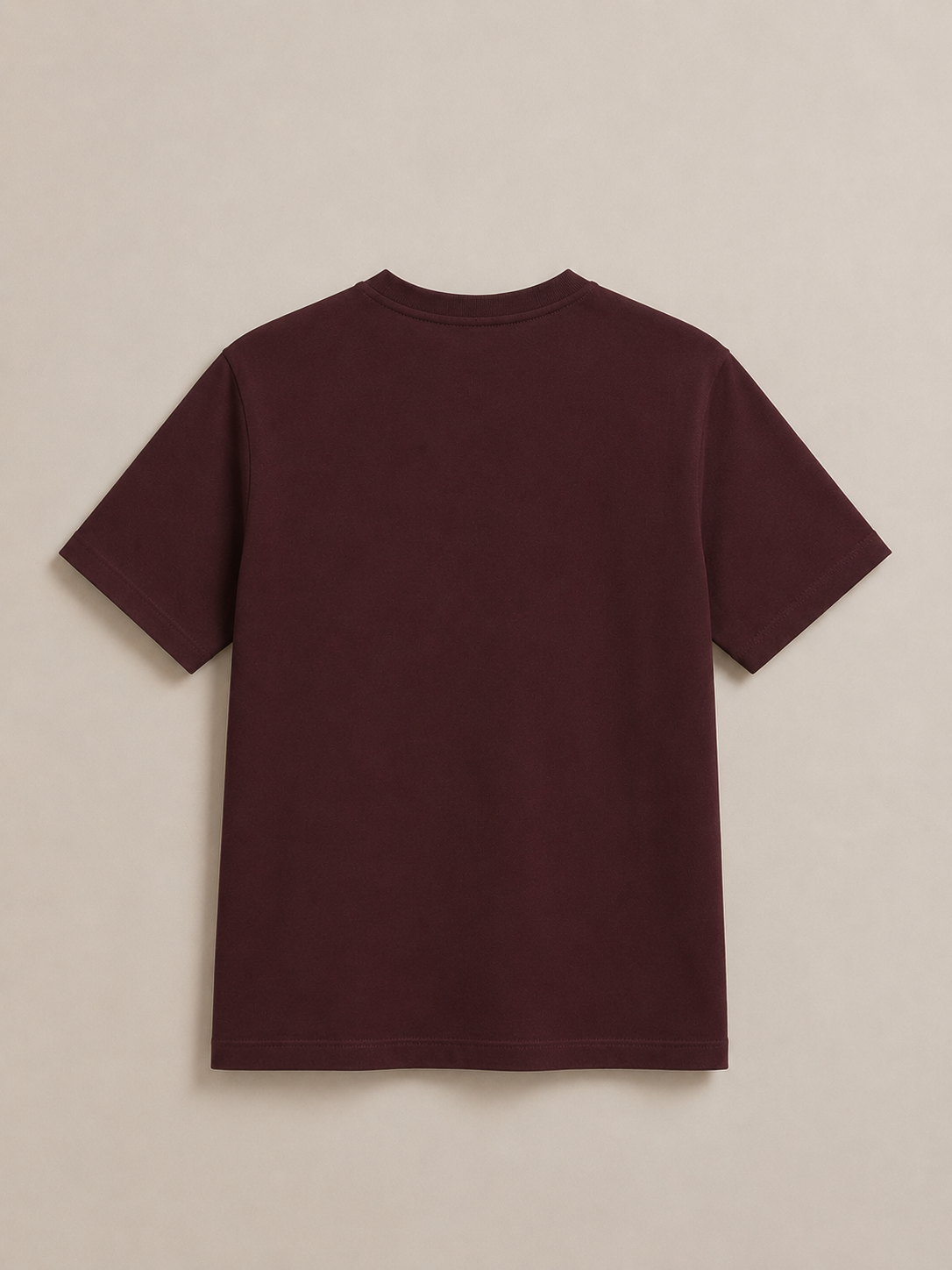 FENG NORMAL FIT MAROON T-SHIRT 1426