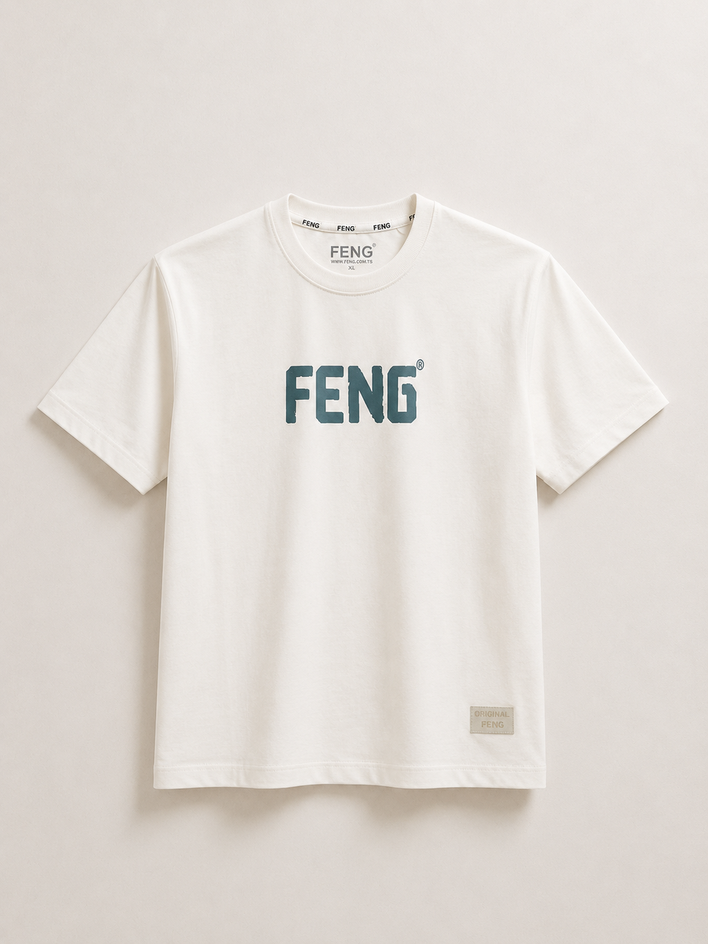 FENG NORMAL FIT OFF WHITE T-SHIRT 1426