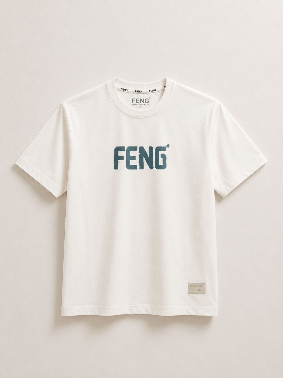 FENG NORMAL FIT OFF WHITE T-SHIRT 1426