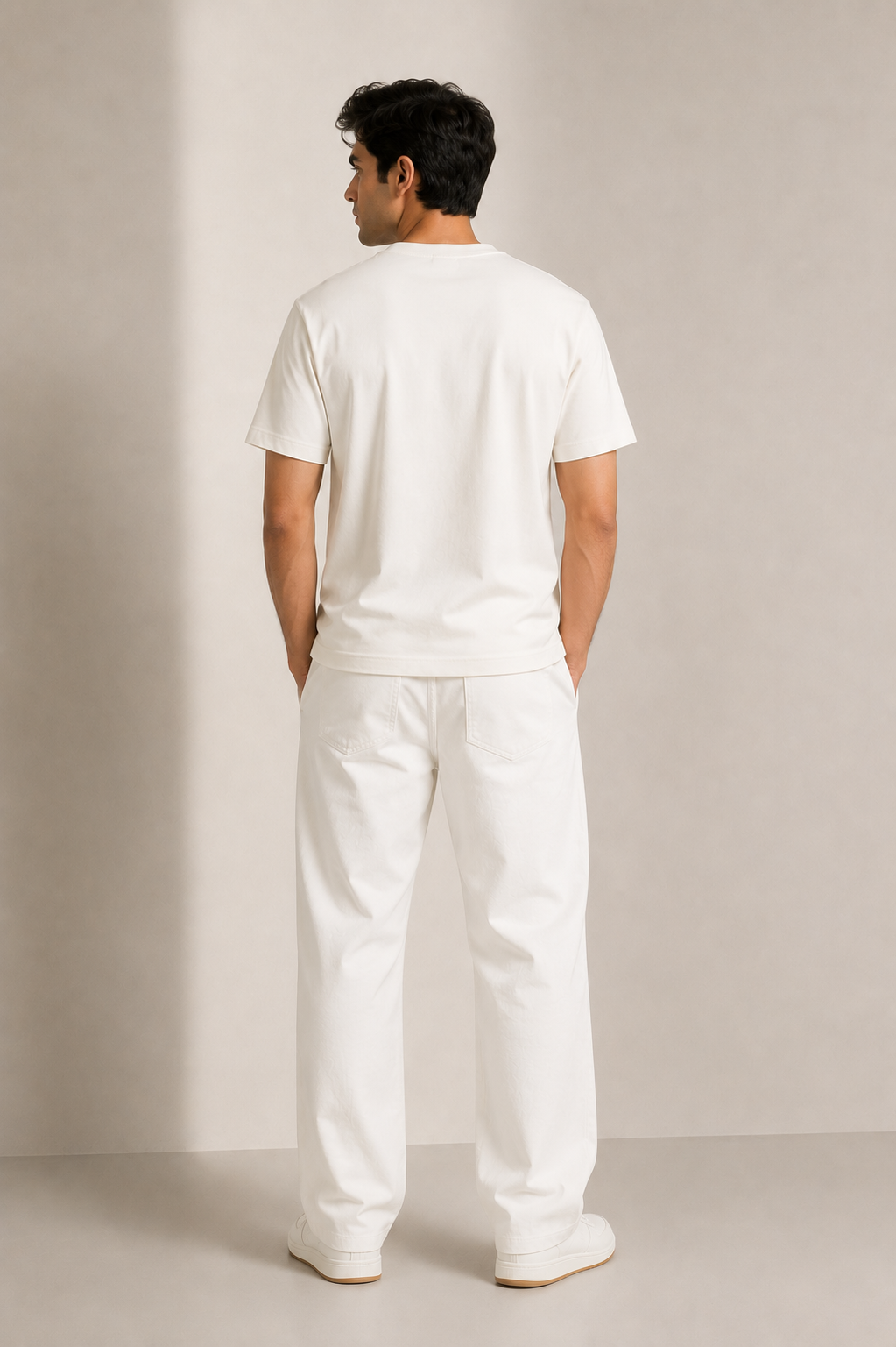 FENG NORMAL FIT OFF WHITE T-SHIRT 1426