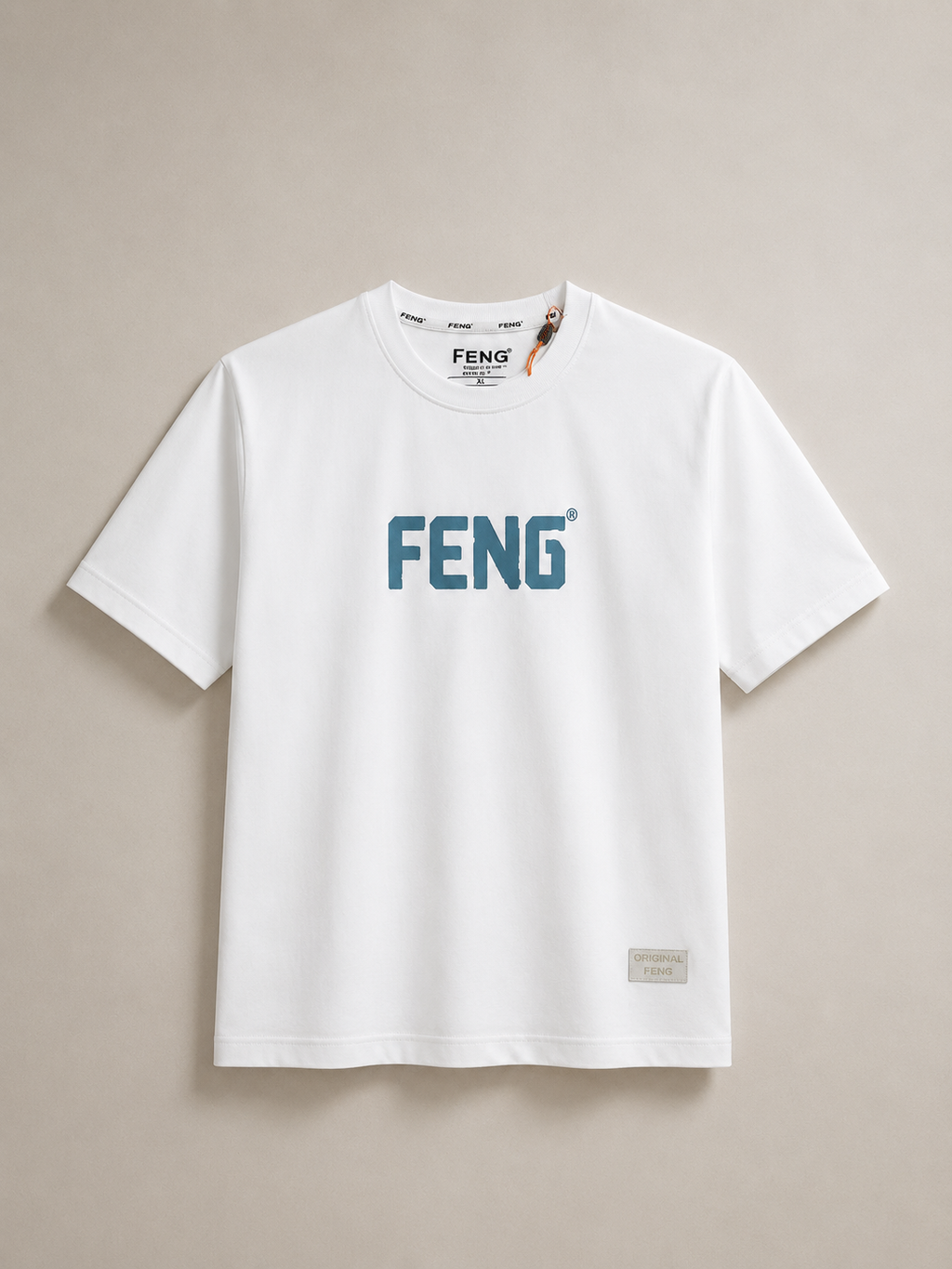 FENG NORMAL FIT WHITE T-SHIRT 1426