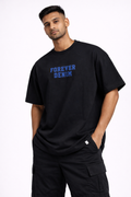 FOREVER DENIM OVERSIZED RED T-SHIRT 1404