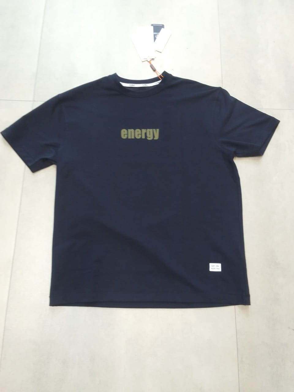 ENERGY OVERSIZED NAVY T-SHIRT 1406