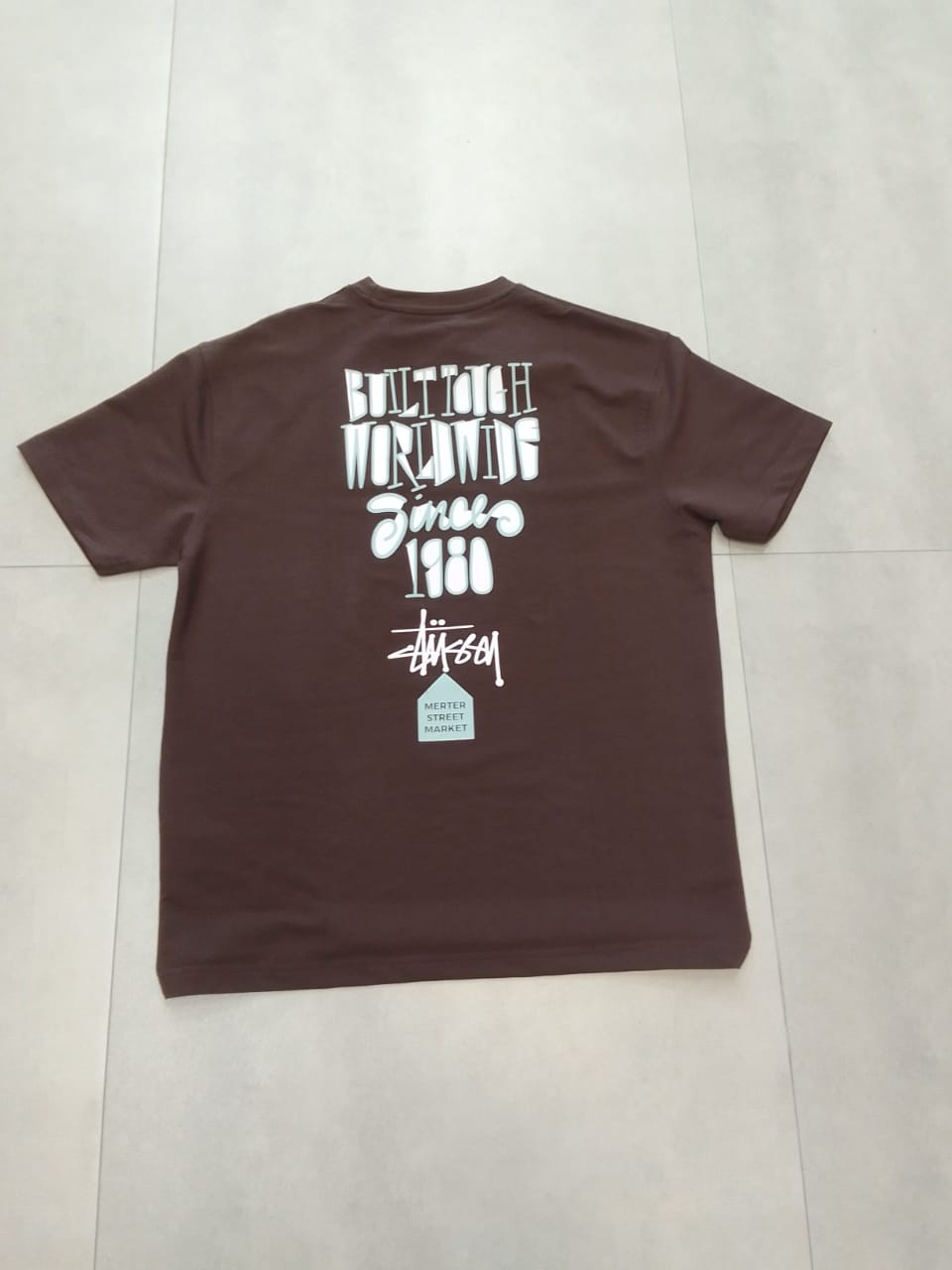 AMSOL OVERSIZE FIT COFFEE T-SHIRT 1422