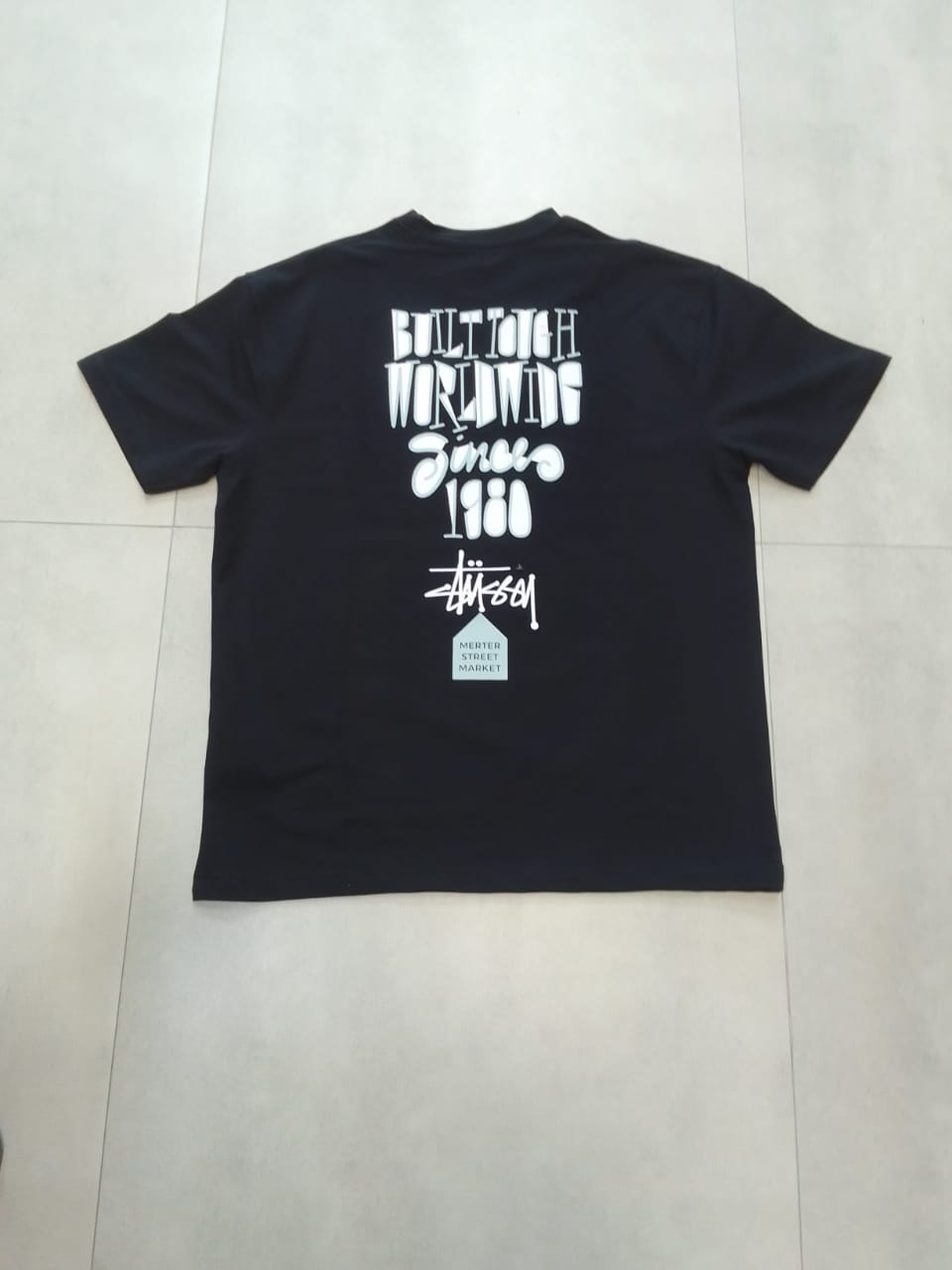 AMSOL OVERSIZE FIT BLACK T-SHIRT 1422