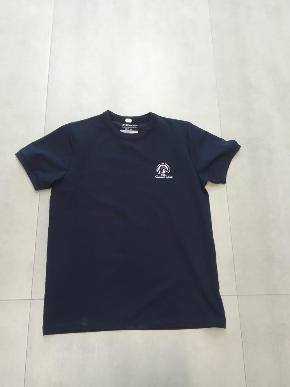 AMION SHOW NORMAL FIT DARK NAVY T-SHIRT 1424