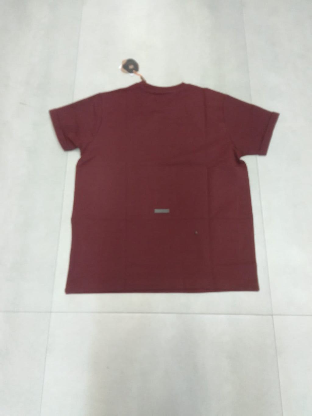 SOMETIMES NORMAL FIT MAROON T-SHIRT 1414