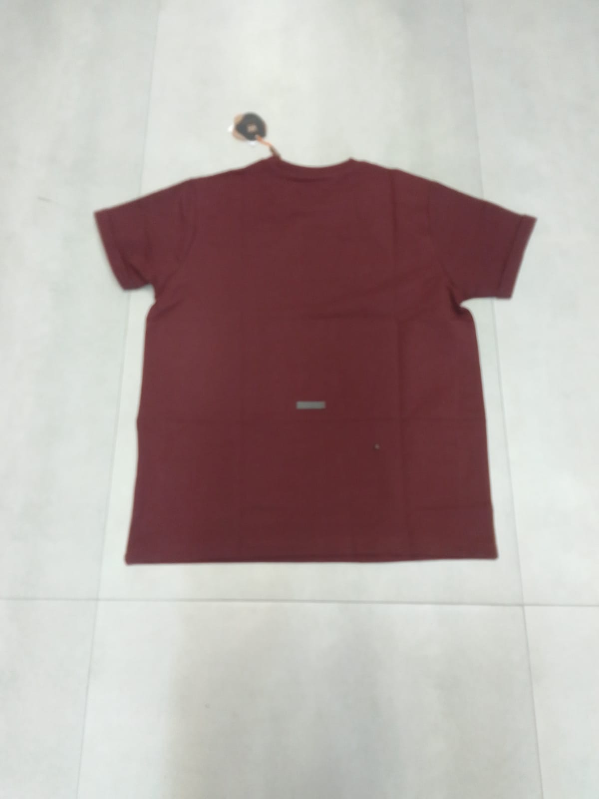 SOMETIMES NORMAL FIT MAROON T-SHIRT 1414