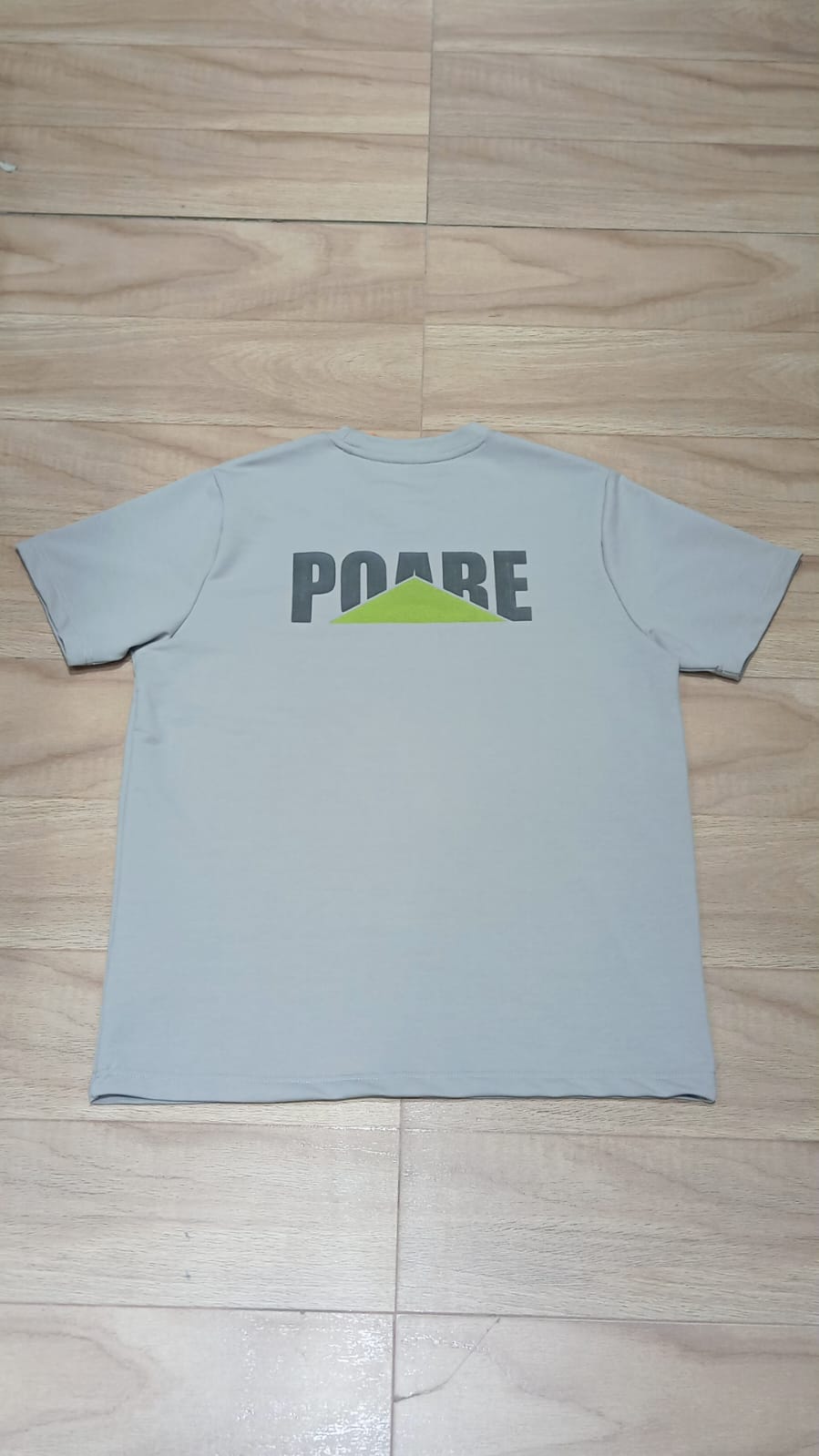 POARE NORMAL FIT GREY T-SHIRT 1417