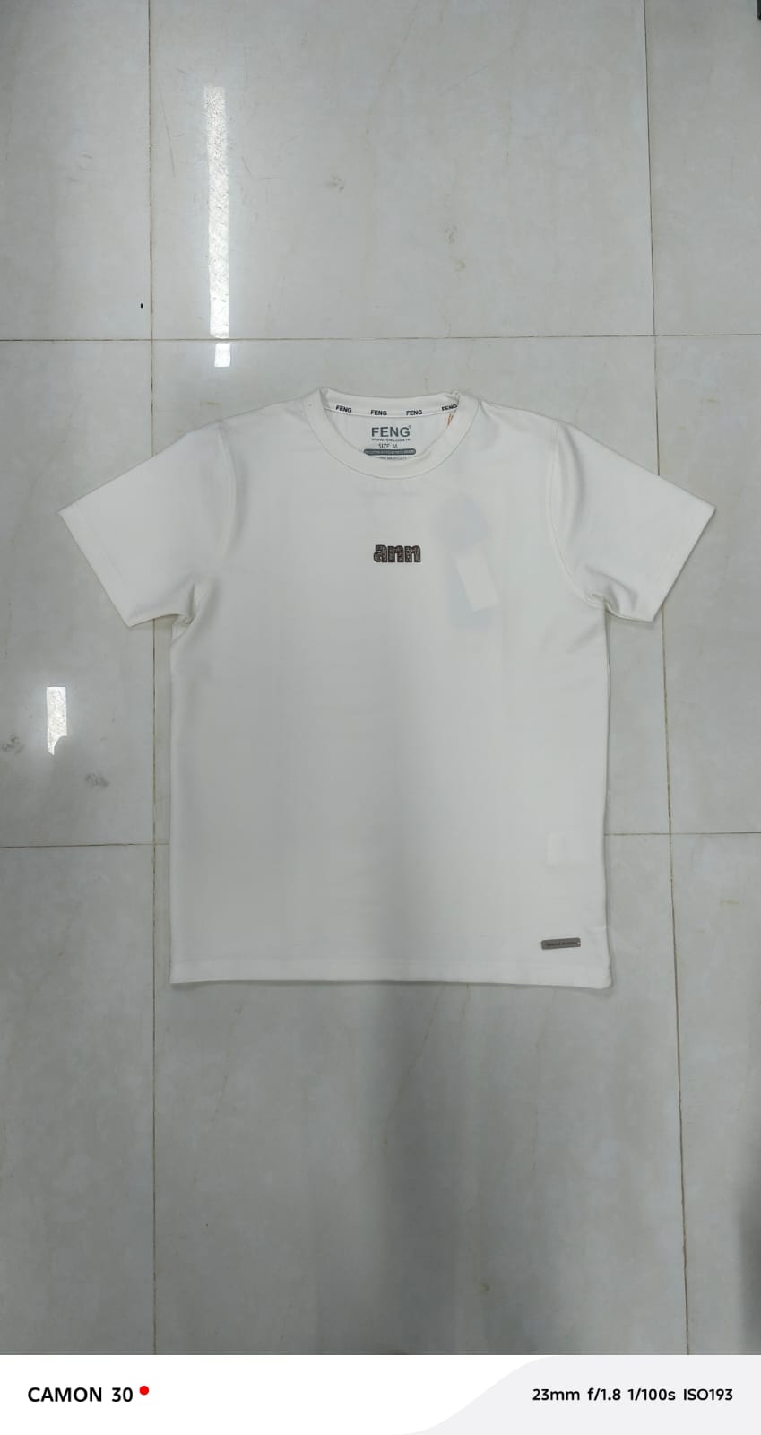ANN NORMAL FIT WHITE T-SHIRT 1425