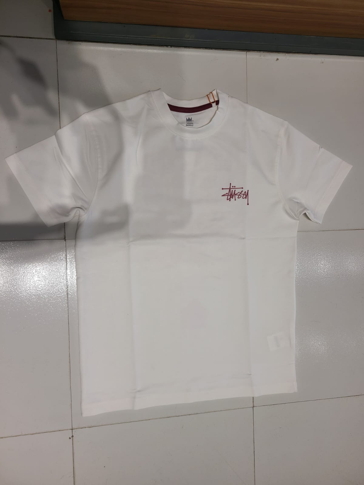 AMSOL OVERSIZE FIT WHITE T-SHIRT 1422