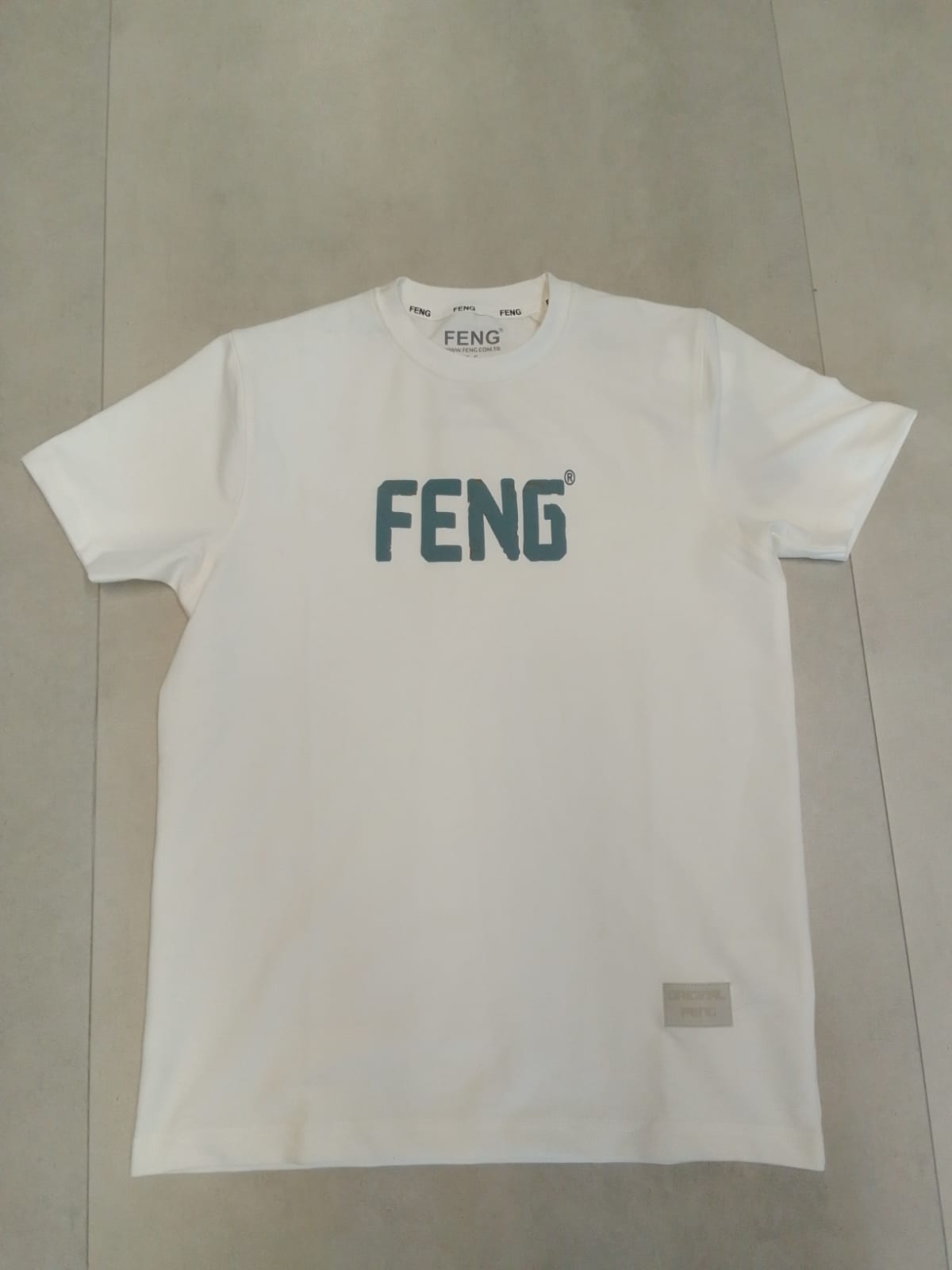 FENG NORMAL FIT OFF WHITE T-SHIRT 1426