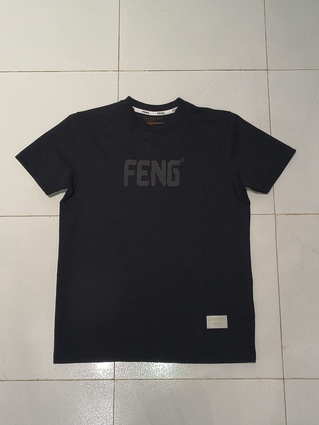 FENG NORMAL FIT BLACK T-SHIRT 1426