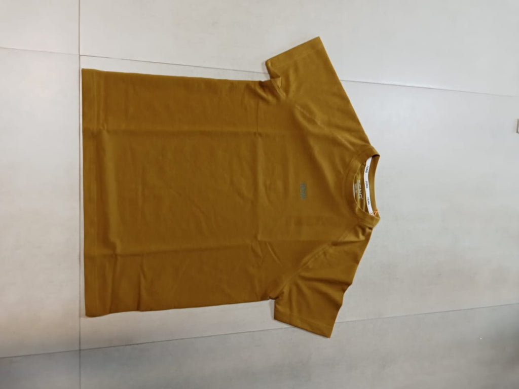 GONXGON NORMAL SIZED MUSTARD T SHIRT 1402