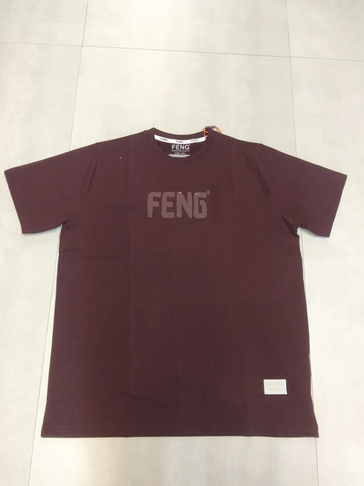 FENG NORMAL FIT MAROON T-SHIRT 1426