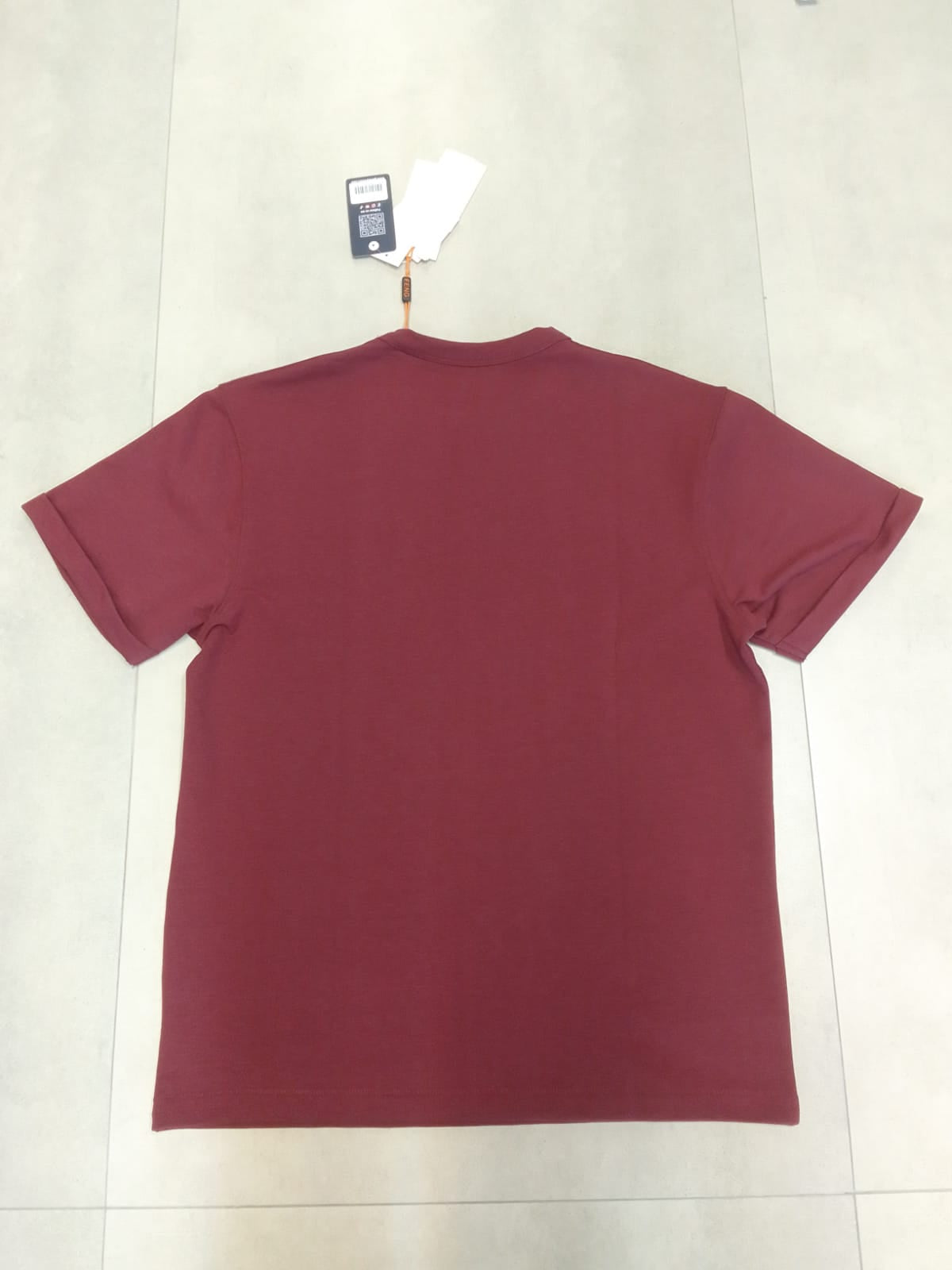 FOREVER DENIM OVERSIZED MAROON T-SHIRT 1404